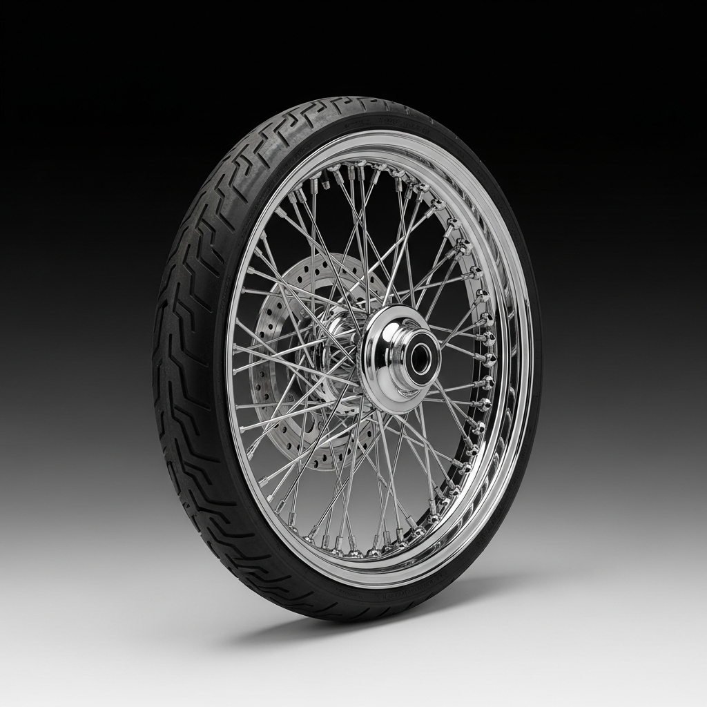 Ruote Harley-Davidson Sportster a raggi e cast